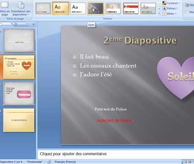 Diapositive ppt